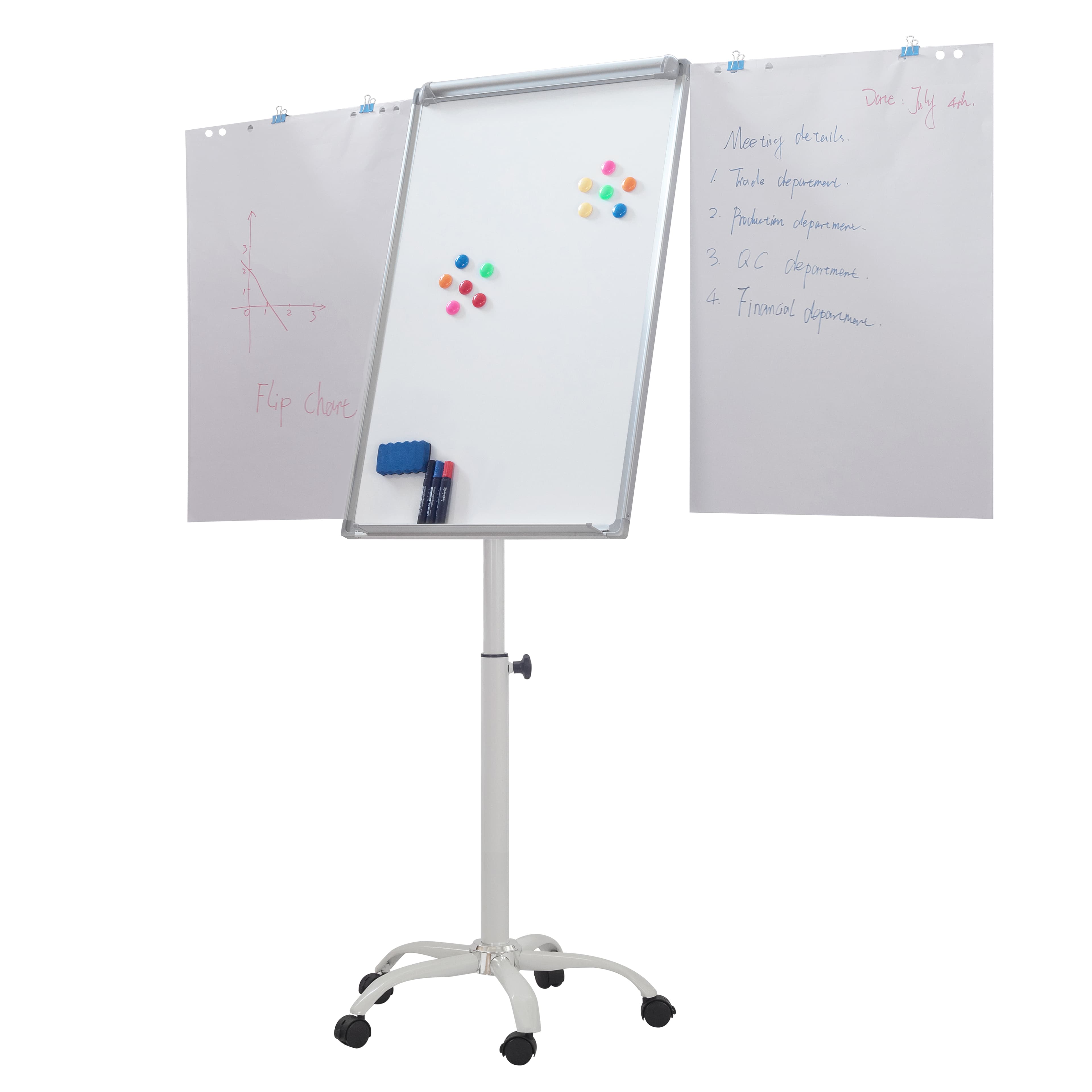 Flipchart pe suport trepied 70 x 100 cm