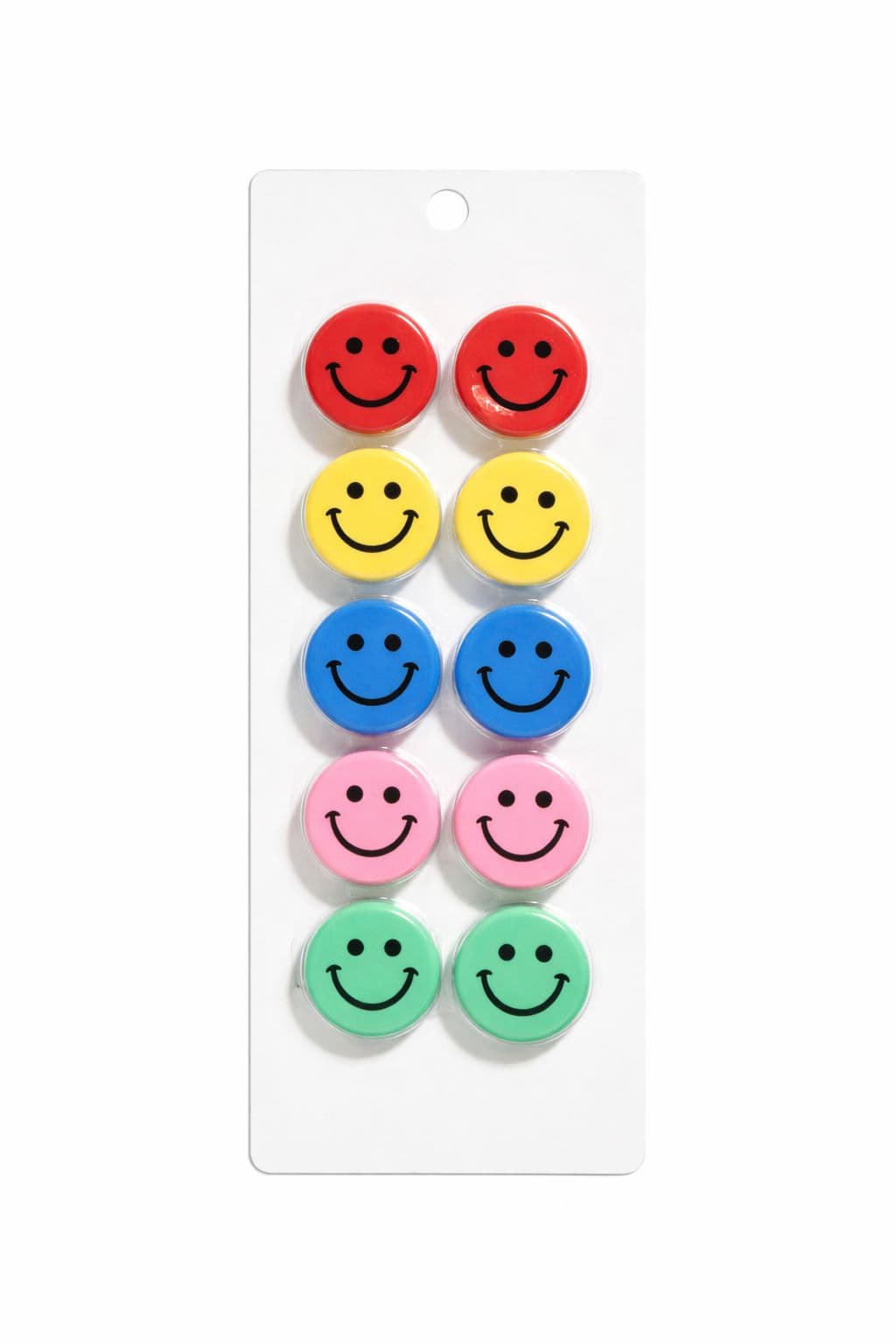 Magneți emoji față zâmbitoare — set 10 buc — imagine 1